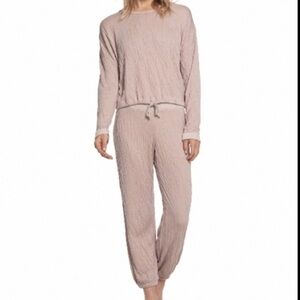 Barefoot Dreams Malibu XS Set crinkle jersey lounge set